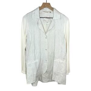 Soft Surroundings Women’s Cotton/Flax Blend Jacket Size XS NWOT